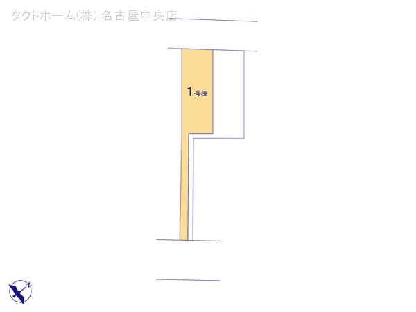 グラファーレ名古屋市呼続２棟の見取り図