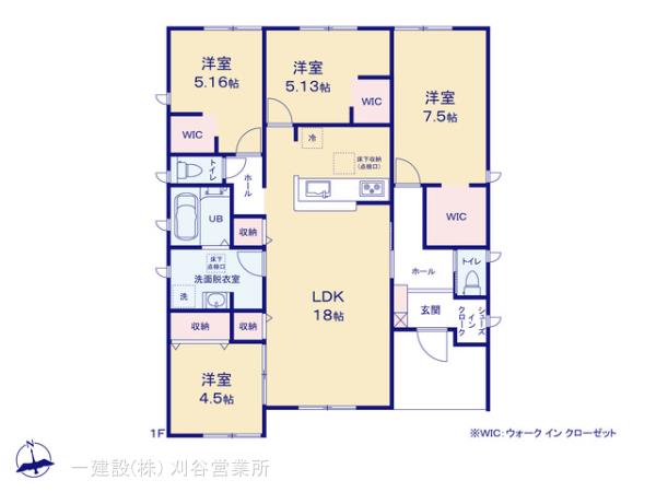 リーブルガーデン西尾市鳥羽町２期の見取り図