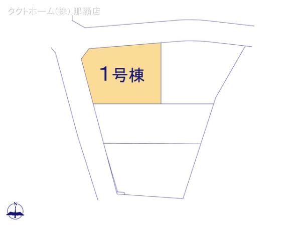 グラファーレ読谷村瀬名波４棟(那覇店)の見取り図