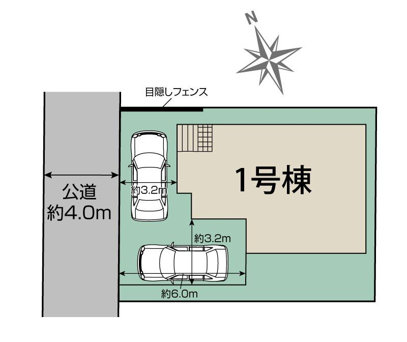 ブルーミングガーデン船橋市古和釜町１棟の見取り図