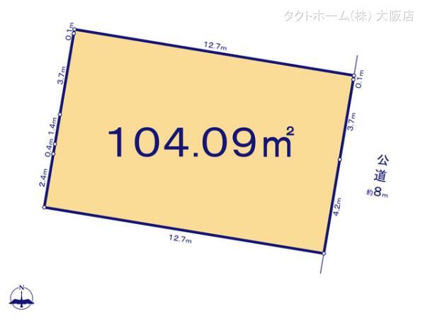 グラファーレ4146大阪市平尾１棟の見取り図