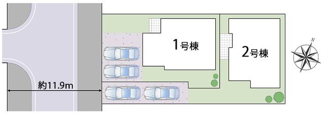 ハートフルタウン船橋市習志野台6丁目の外観②