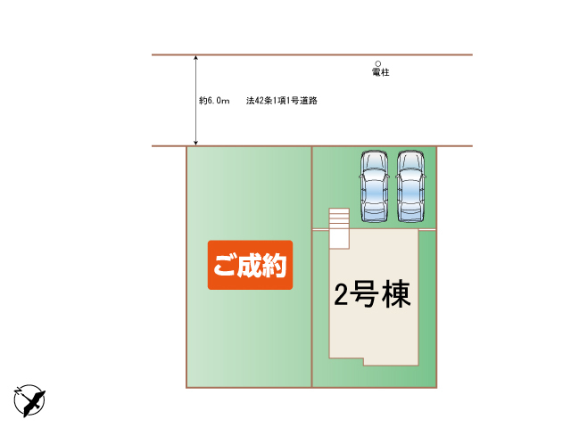 ハートフルタウン(明石)三木緑が丘町西2丁目の見取り図