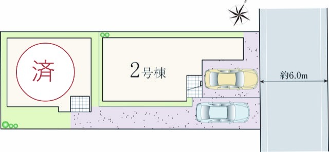 ハートフルタウン戸田笹目3丁目の見取り図