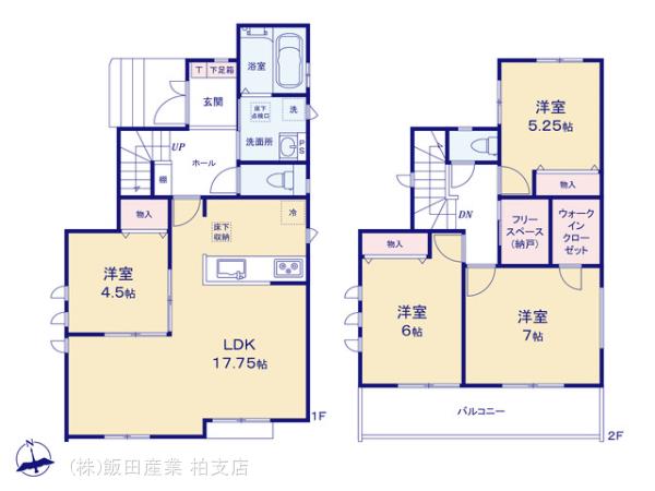 ハートフルタウン船橋市大穴南1丁目の見取り図