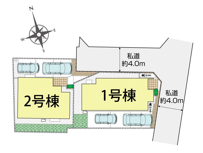 西東京市向台町5丁目2棟 区画図