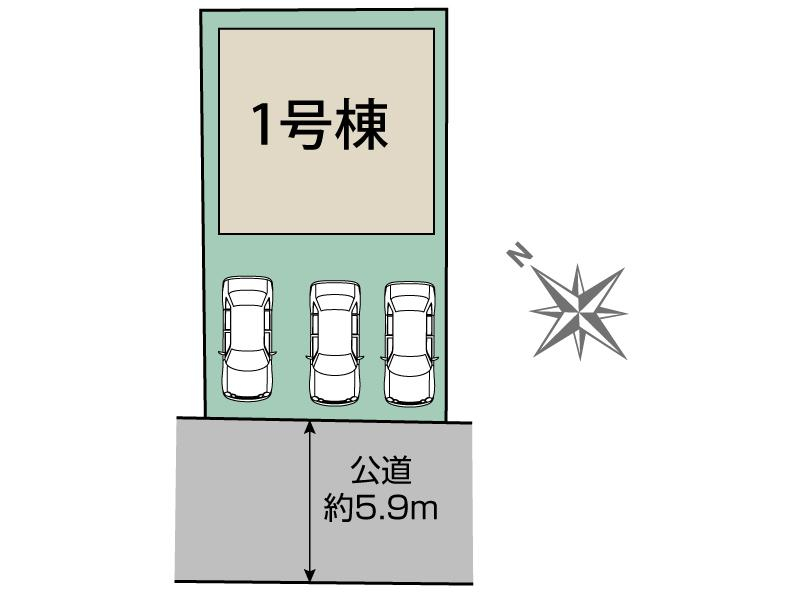 江南市飛高町本町1棟 区画図