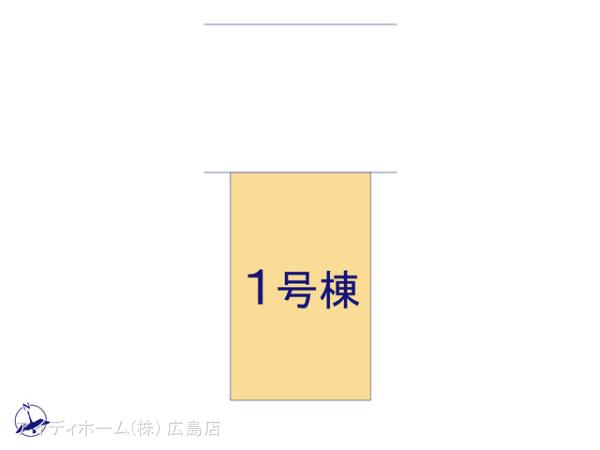 リナージュ広島市中区吉島新町２３－１期の見取り図