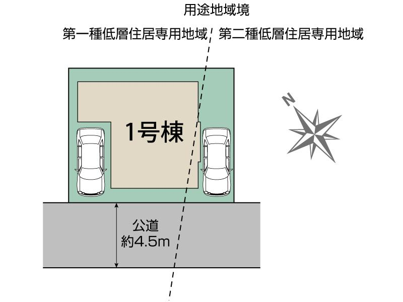 入間市久保稲荷4丁目1棟 区画図