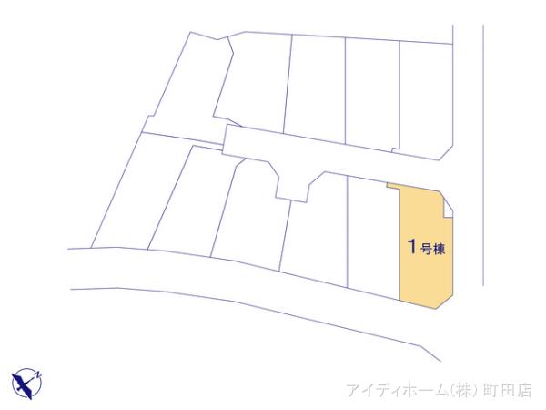 リナージュ川崎市麻生区片平２３－１期の見取り図