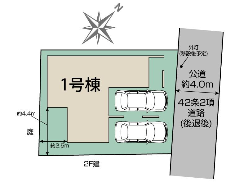 富士見市鶴瀬西3丁目1棟 区画図