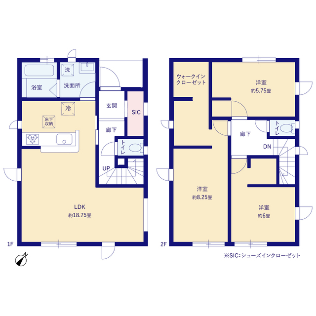 グラファーレ4272新潟市浮洲町１棟の見取り図