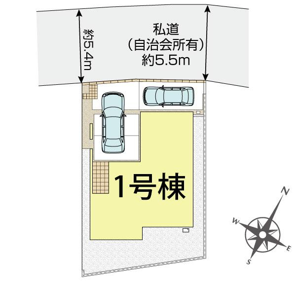 読谷村比謝2期1棟 区画図