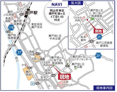 グラファーレ4260岡山市瀬戸町旭ヶ丘１棟の見取り図