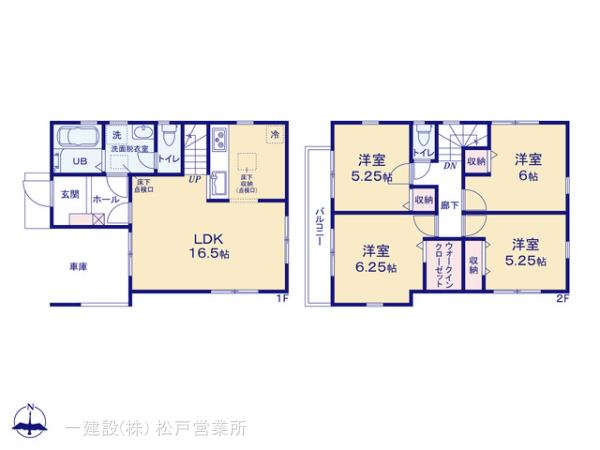 リーブルガーデン薬円台の見取り図