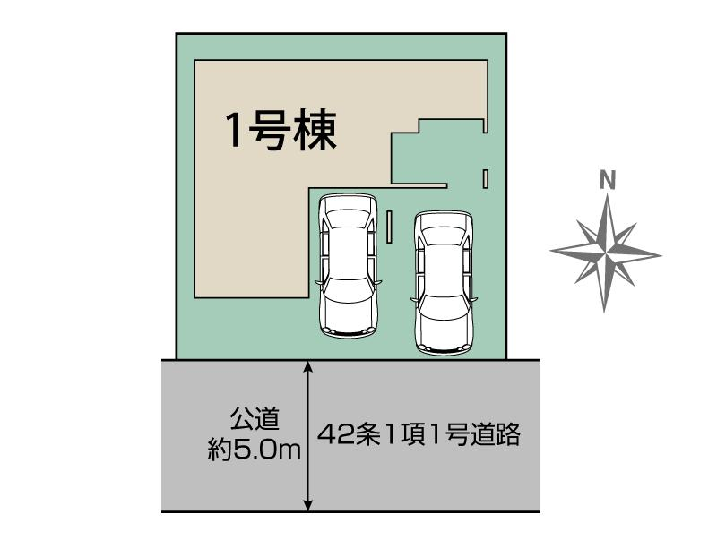 川越市霞ケ関北5丁目2期1棟 区画図