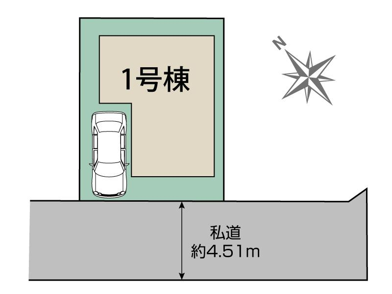 西東京市ひばりヶ丘1丁目1棟 区画図