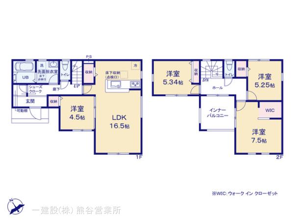 リーブルガーデン深谷上野台第２１の見取り図