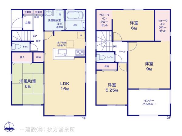リーブルガーデン桜井市東新堂４期の見取り図