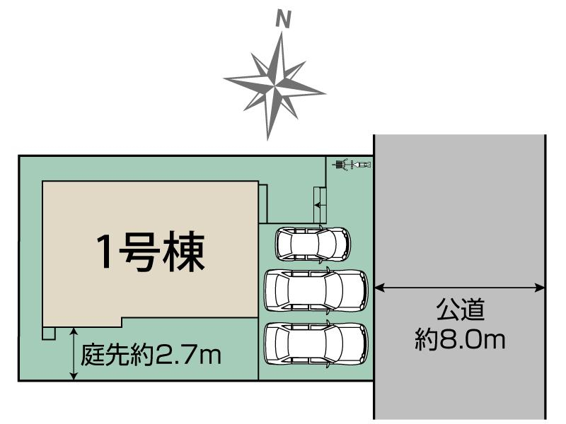 町田市成瀬台4丁目1棟 区画図