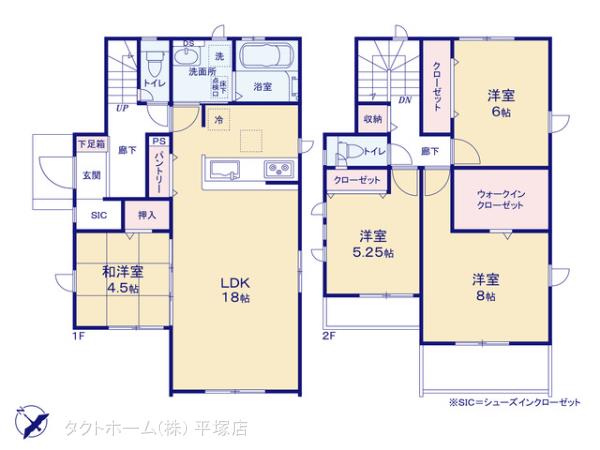 グラファーレ4197湯河原町門川２棟の見取り図