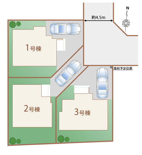  【オリジナル耐力壁】一般的な木造住宅の軸組で用いる筋交いの約1.5倍の壁倍率を誇る「オリジナル耐力壁」。国が定める最高強度である「壁倍率5.0」の性能があると認められました。