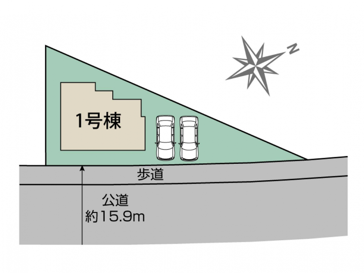 筑紫野市美しが丘南7丁目1棟 区画図