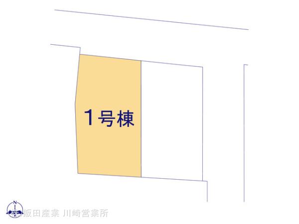 ハートフルタウン川崎市中原区小杉陣屋町1丁目673番の見取り図