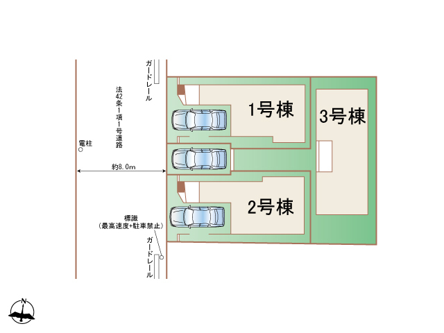 ハートフルタウン平塚市高浜台24番の見取り図