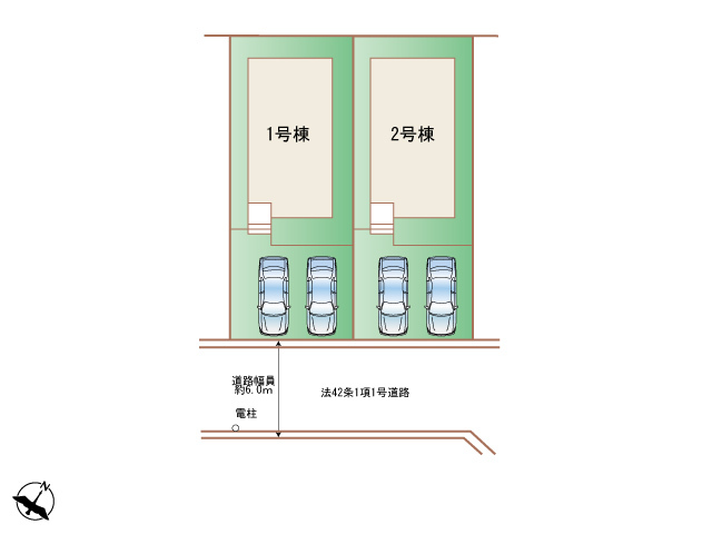 ハートフルタウン(神戸)三木緑が丘町西2丁目の見取り図