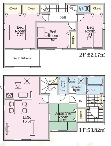 リナージュ須惠町上須惠　第３期の見取り図
