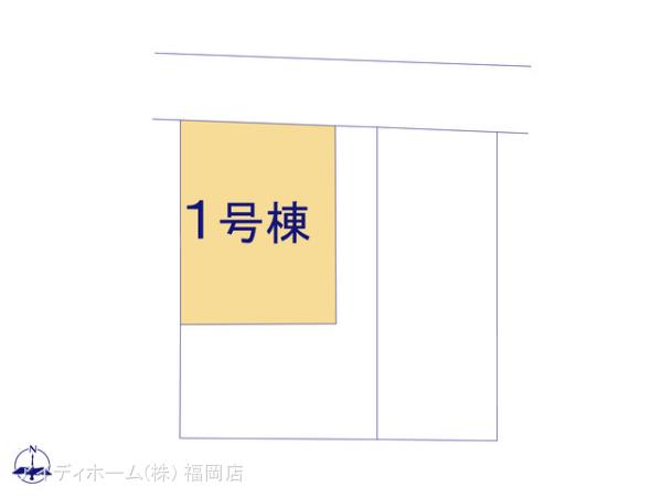 リナージュ福岡市西区生の松原２３－２期の見取り図