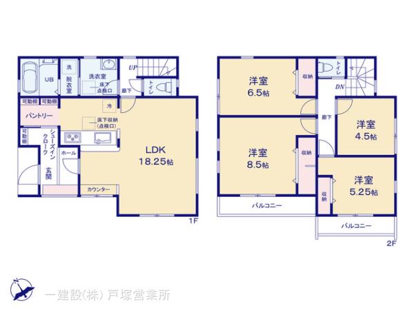 リーブルガーデン旭区今宿２丁目の見取り図
