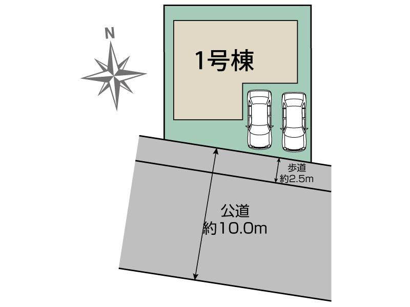 名古屋市港区八百島1丁目1棟 区画図