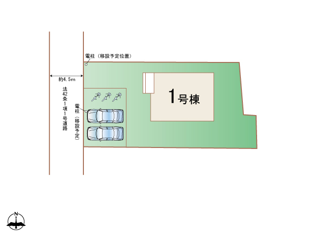 ハートフルタウン相模原市緑区若葉台7丁目22番の見取り図