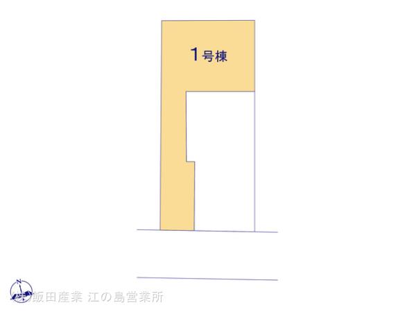 ハートフルタウン川崎市幸区東古市場18番の見取り図