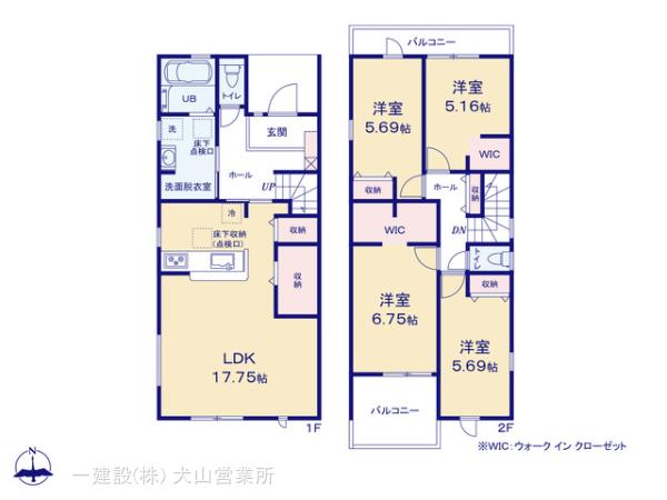 リーブルガーデン美濃加茂市本郷町第9の見取り図