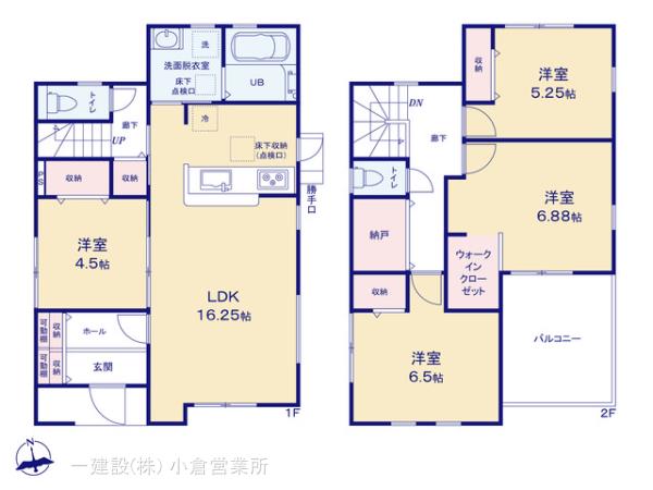 リーブルガーデン小倉南区葛原本町第3の見取り図