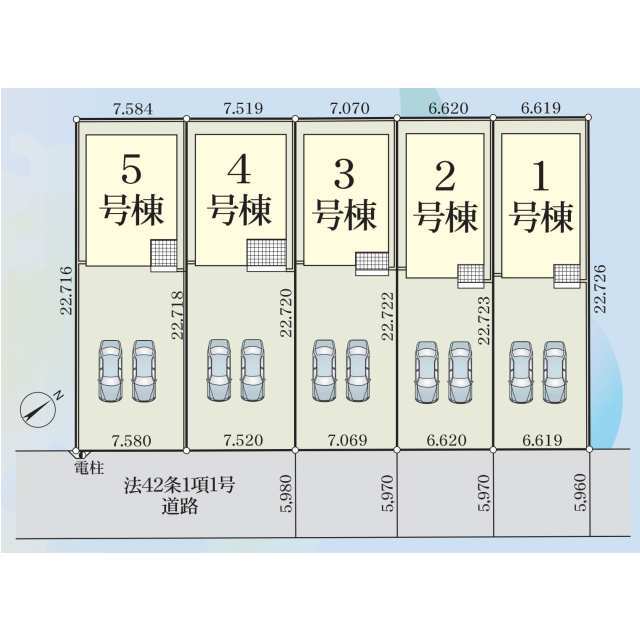 クレイドルガーデン碧南市権現町 第4の見取り図