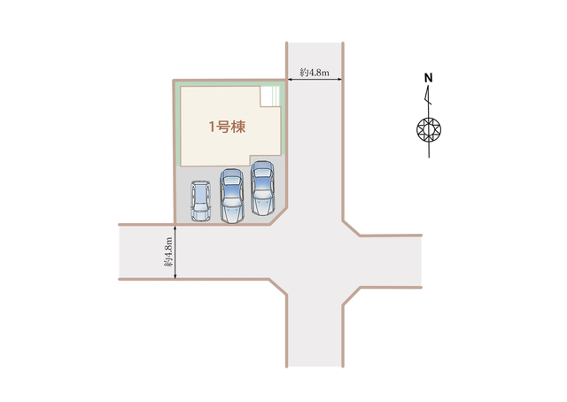 ハートフルタウン(春)北名古屋市久地野5期の外観②