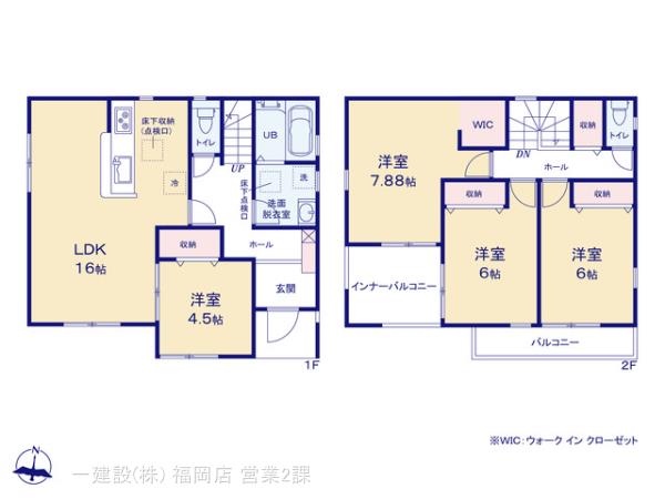 リーブルガーデン西区横浜第十七の見取り図