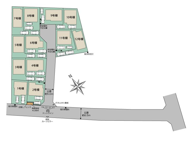 鎌ケ谷2期12棟 区画図