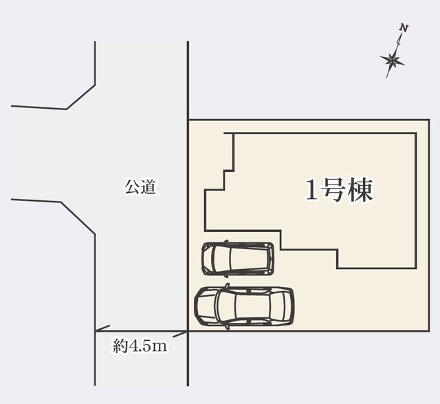 リナージュ大和高田市大谷２３－２期の見取り図