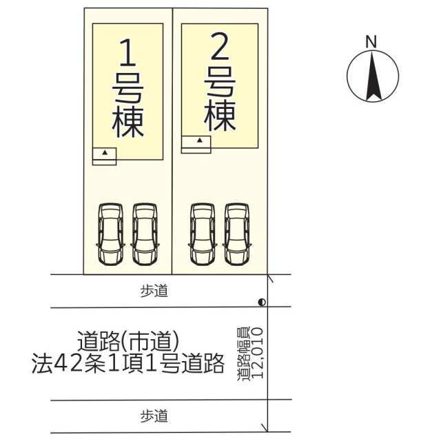 クレイドルガーデン大分市須賀 第2の見取り図