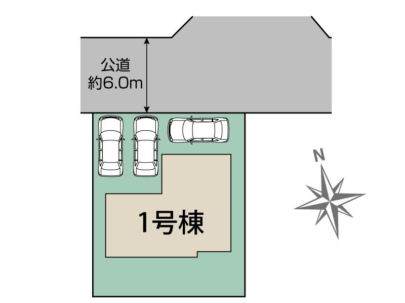 ブルーミングガーデン千葉市若葉区御成台３丁目１棟の見取り図