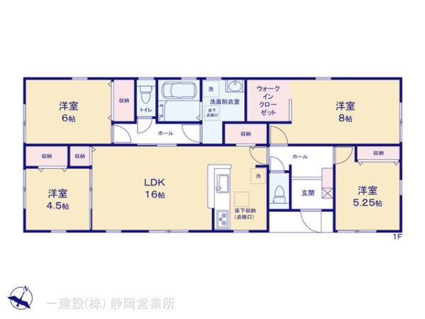 リーブルガーデン吉田町住吉２期の見取り図