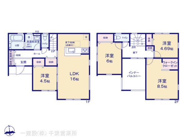 リーブルガーデン北大宮台第１３の見取り図