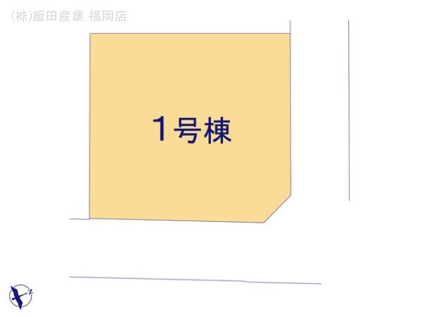 ハートフルタウン東区香椎6丁目の見取り図