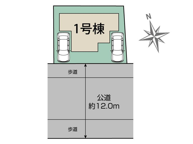 ブルーミングガーデン堺市西区浜寺昭和町４丁１棟の見取り図