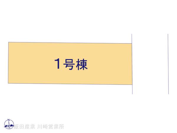 ハートフルタウン川崎市中原区下小田中4丁目378番の見取り図